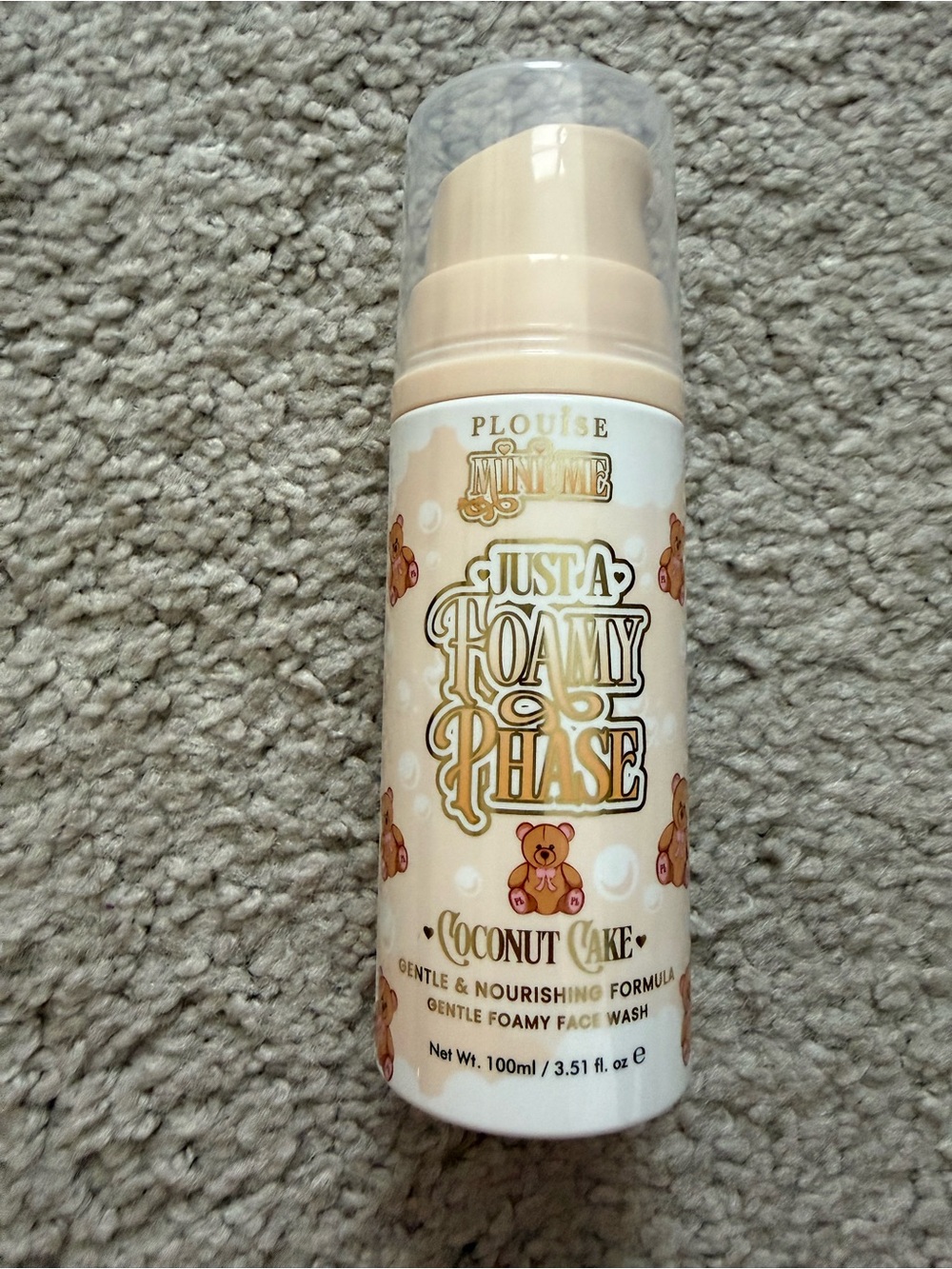 P.Louise Just a Foamy Phase Face Wash - Coconut Cake